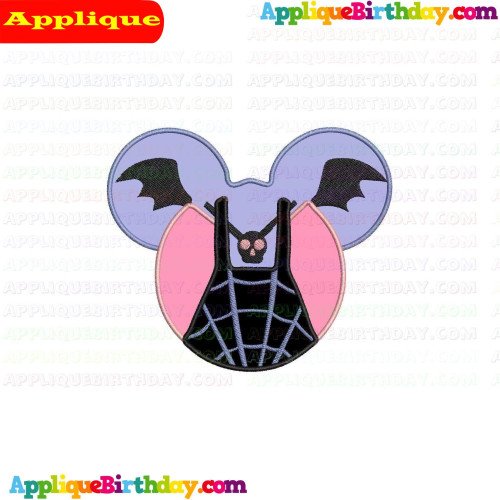 Vampirina Hauntley Mickey Mouse Clothing Applique Design