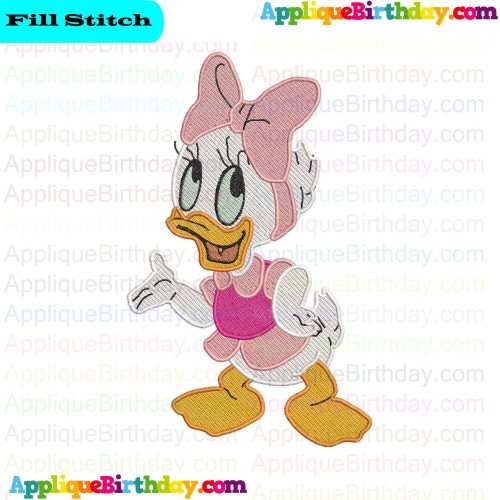 Webbigail talking Ducktales Fill Embroidery Design