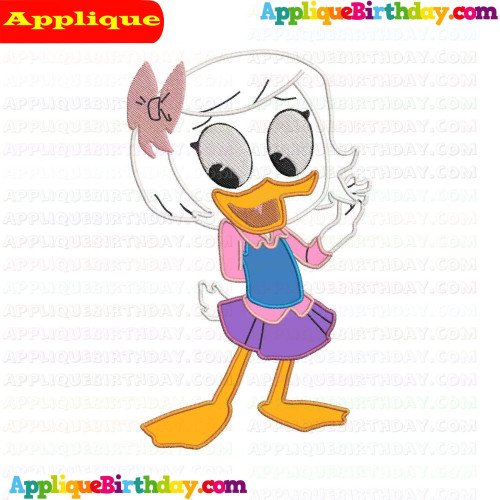 Webby Ducktales Applique Design