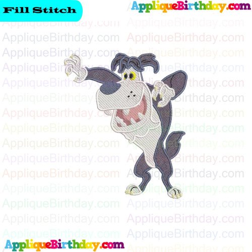 Werewolf Wolfie Vampirina Fill Embroidery Design