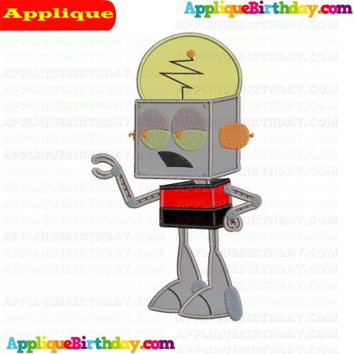 Whatever Happned To Robot Jones 2 Applique Design