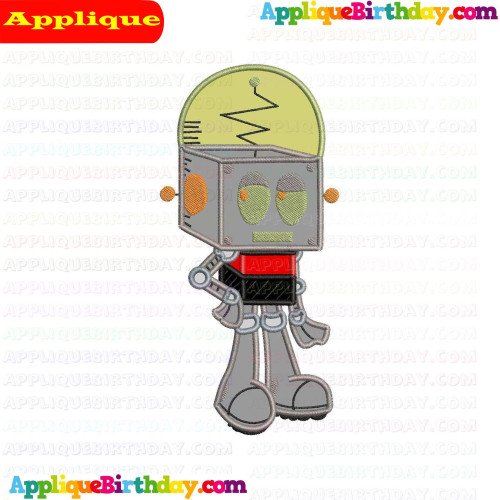 Whatever Happned To Robot Jones Applique Design