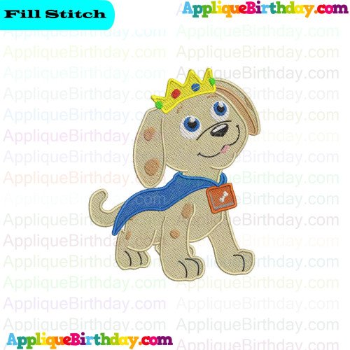 Woofster Super Why Fill Embroidery Design