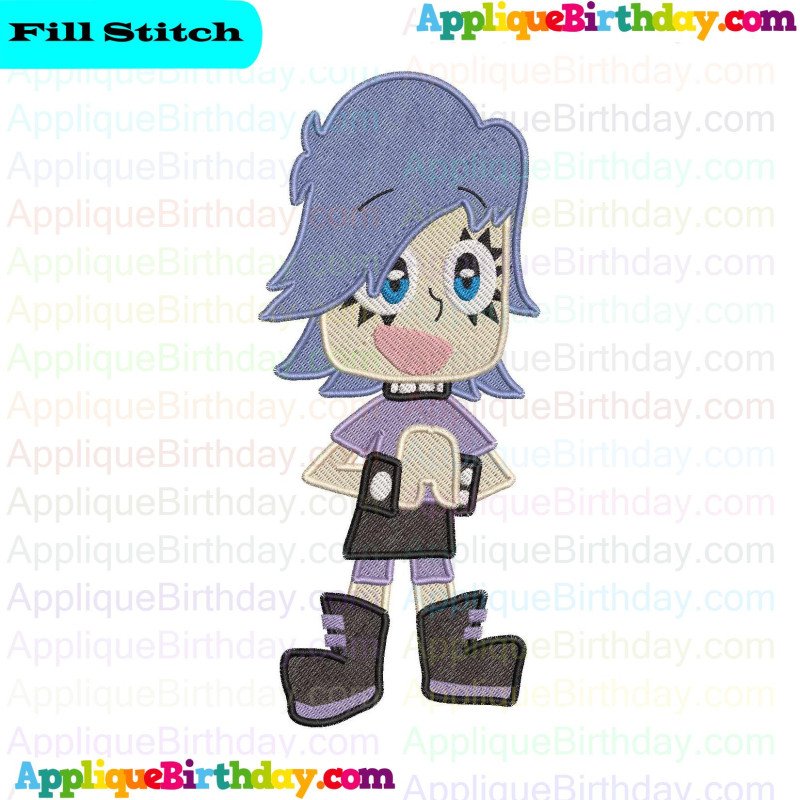 Yumi Yoshimura 2 Hi Hi Puffy AmiYumi Fill Embroidery Design