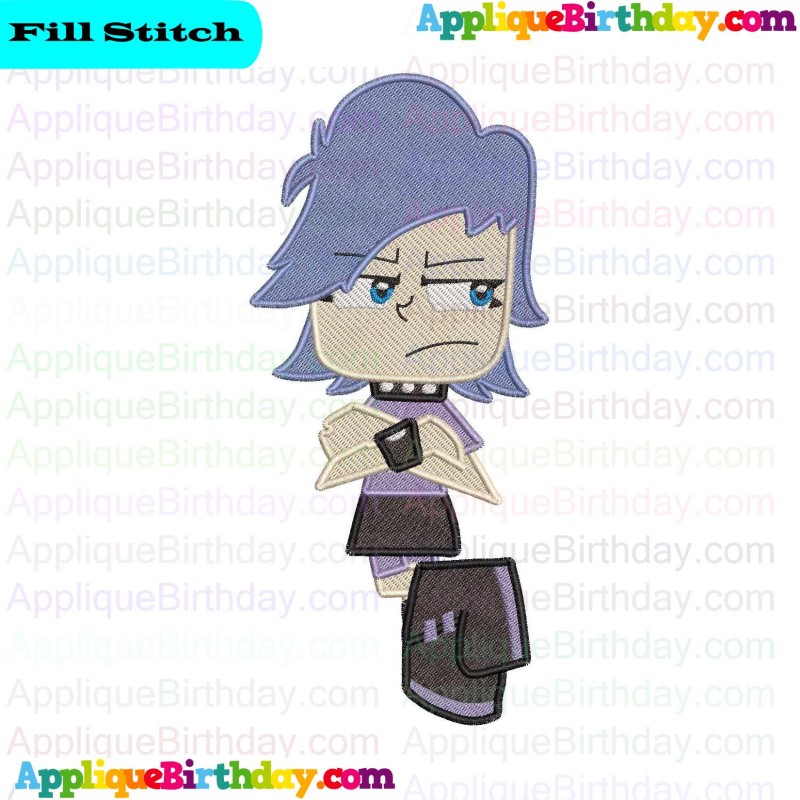 Yumi Yoshimura 4 Hi Hi Puffy AmiYumi Fill Embroidery Design